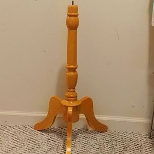 Wooden mannequin base